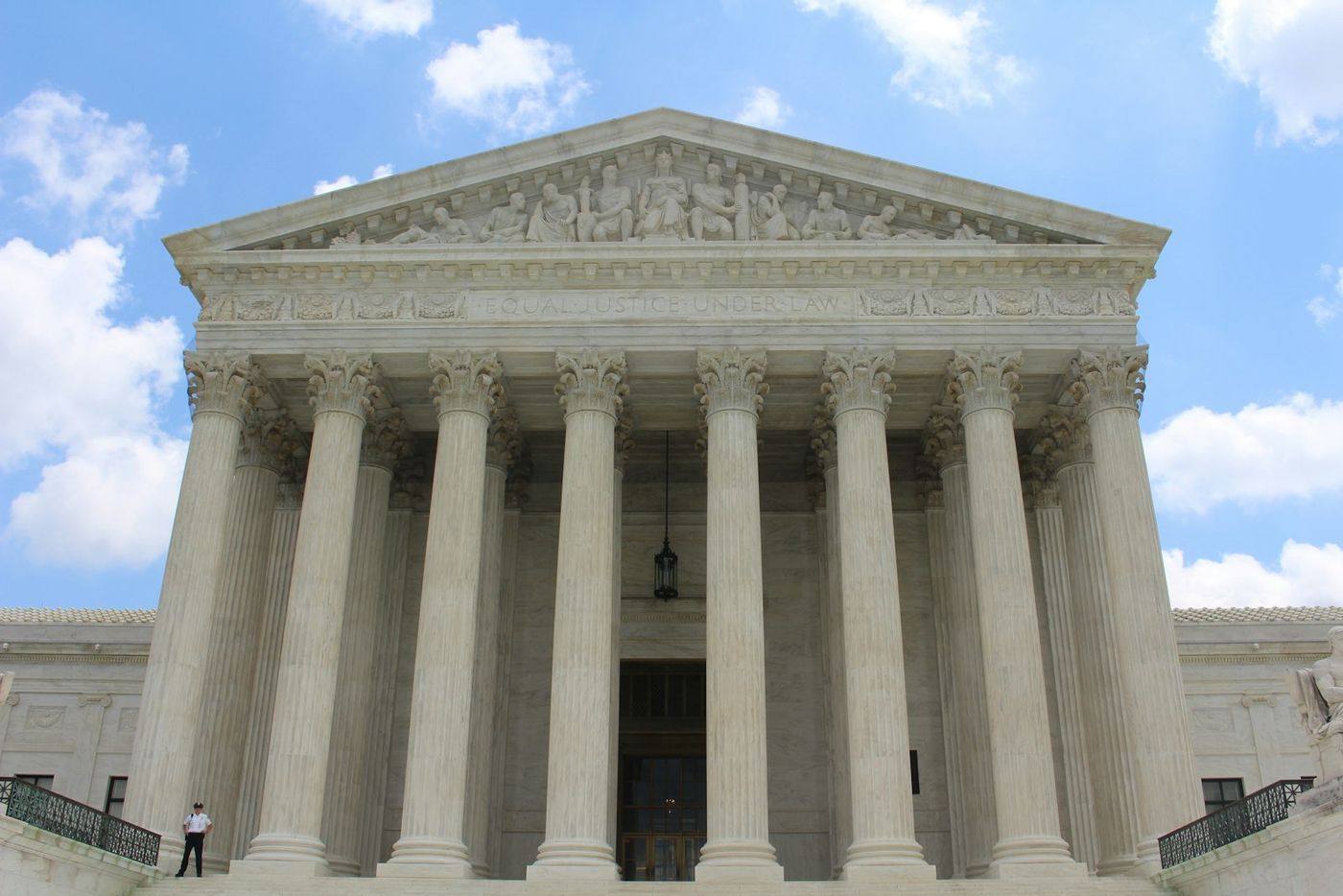 Exterior of the United States Supreme Court building